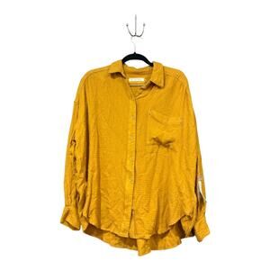 Free People Top Women Yellow Small NWT